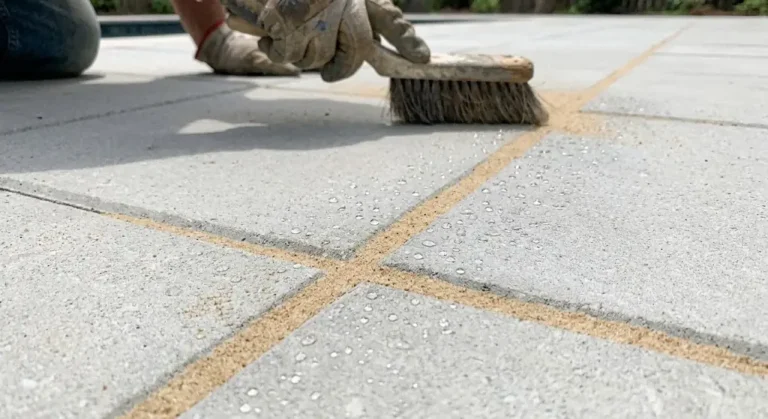 paver joint sealing in savannah, ga