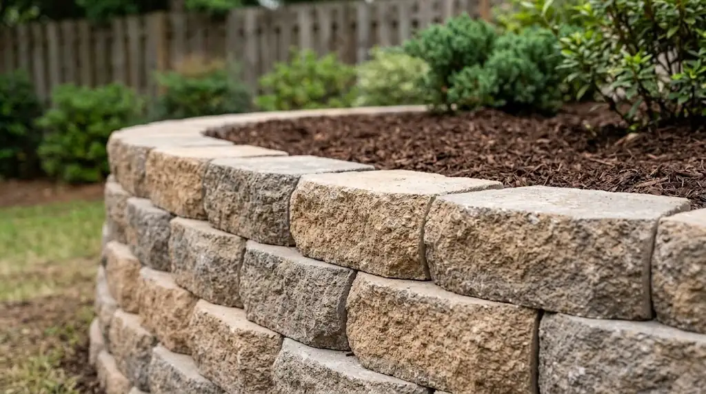 retaining wall installation in savannah, ga